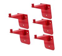 AUTSUPPL 5pcs Carbon Steel Fire Extinguisher Bracket Holder for Extinguishers Wall Mount Hook Strong Secure Spacesaving Design for Commercial Industrial Residential Safety