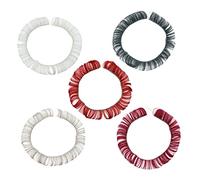 AUTSUPPL 5pcs Doll Short Hair Wig Row Doll Bang Wig Hair Row Accessories for Making Supplies and Creation