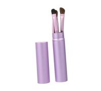 AUTSUPPL 5pcs Eye Shadow Brush Women Makeup Cosmetic Tools Aluminum Box Professional Makeup Brushes for Eye Shadow Application for Home Use and Travel