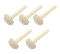 AUTSUPPL 5pcs Printing Ink Rubbing Tool Art Printmaking Tool Wood Material Simple and Generous Style Well Polished Break Resistance for Printmaking Crafts