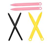 AUTSUPPL 6 Pcs Cat Eye Magnetic Nail Pen Set Diy Magnet Pen for Nail Art Includes Pink Yellow Black for Manicure and Gel Polish Application