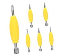 AUTSUPPL 6Pcs Fingerboard Screwdriver Double End Mini Repair Tools Precision for Fingerboard Maintenance