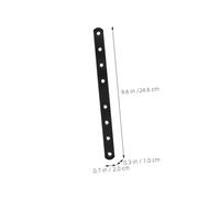 AUTSUPPL 6pcs Flat Corner Brackets Furniture Mending Plates Heavy Duty Straight Braces for Wood Cabinets Shelves Support with Smooth Surface for Kitchen Bathroom Installation
