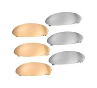 AUTSUPPL 6pcs French Metal Barrette Hair Clips for Women for Thick Hair Chic Parisian Style Hairpins Metal Accessories for Weddings Office and Daily Wear