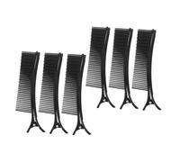 AUTSUPPL 6pcs Hair Sectioning Clips Flat Claw Clips for Thick Hair Curly Root Partition for Styling Barbering