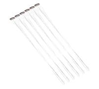 AUTSUPPL 6pcs Hair Sparkles Festival Hair Extensions Glitter Tinsel Women Wig Extension Kit