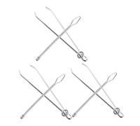AUTSUPPL 6pcs Metal Drawstring Threader for Hoodies Pants Jackets Elastic Waist Strap Puller with Ergonomic Handles Sewing Accessories for Quick Replacement and Loop Turning
