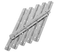 AUTSUPPL 6pcs Small Metal Piano Hinges for Wooden Boxes Continuous Long Hinges for Jewelry Cases for Crafts and Storage Boxes