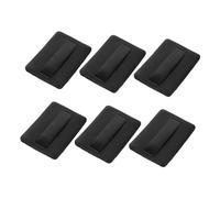AUTSUPPL 6pcs Ultra-thin Pu Powder Puff for Face Makeup Soft Applicators for Loose and Pressed Powder Convenient Replacement Pads for Women