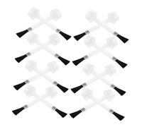 AUTSUPPL 80pcs Replaceable Nail Polish Brushes Soft Bristles Gel Polish Replacement Applicators for Manicure DIY Fingernail Art Compatible with Gel Bottles