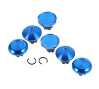 AUTSUPPL 8pcs Edge Controller Metal Thumb Grips High Low Thumbstick Caps with Back Buttons Replacement Button Covers for Precise Control and Enhanced Gameplay