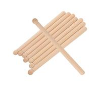 AUTSUPPL 8pcs Wooden Drumsticks for Non Slip Handmade Grip Electronic Drums and Marching Snare Practice Drum Mallets for Beginners