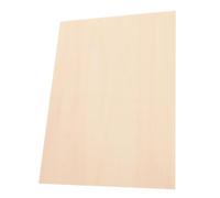 AUTSUPPL A4 Basswood Sheets for Crafts Double-Sided Unfinished Wood Board DIY Art Projects Hobby Wood Blanks for Students and Model Makers 22x30cm