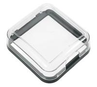 AUTSUPPL Adhesive Wall Socket Cover for Bathroom and Outdoor Use Transparent Green Electrical Outlet Protector with Spacious Design Easy Installation and Removable Switch Socket Shield