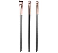 AUTSUPPL Angled Eyeliner Brush Fine Angled Eye Liner Brush Nylon Abs for Precise Outlining, Comfortable Grip, Professional and Home Use