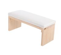 AUTSUPPL Arm Rest for Nails with Cortical Real Wood and Supple Pillow Core, Comfortable to The Touch and Waterproof Manicure Hand Rest Pillow for Manicure Work and Nail Art Salon Use