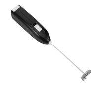 AUTSUPPL Automatic Wireless Handheld Milk Frother and Egg Beater Cordless Mixer for Coffee Baking and Cooking with Detachable Rod for Easy Cleaning Black