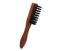 AUTSUPPL Beard Brush with Wooden Handle for Men Broken Hair Cleaning Hair Style Brush Lightweight Grooming Tool for Home and Store Use Skin-friendly Design