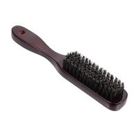 AUTSUPPL Black Beard Brush for Beard Styling with Ergonomic Design Lightweight and Synthetic Material Professional Salon Style Personal Care Accessory and Facial Hair Grooming for Men