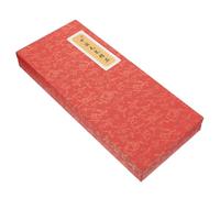 AUTSUPPL Calligraphy Brush Case Set 6pcs Red Calligraphy Brush Keepsake Box Storage Container for Artists