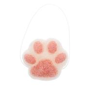 AUTSUPPL Cartoon Cat Claw Bath Ball Soft Exfoliating Shower Puff for Face and Body with Lightweight Portable Design and Hanging Rope for Quick Drying