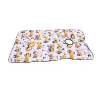 AUTSUPPL Children's Barber Cloth Stylist Cape Skull Nail Art Barber Accessories Nail Stickers Skulls Professional Hair Cutting Cape Barber Apron Hair Cutting Apron Hairdresser Goth Pongee
