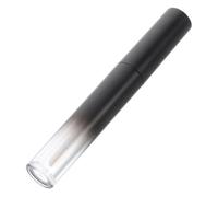 AUTSUPPL Clear Black Gradient Lip Gloss Dispenser Bottle Refillable Cosmetic Tube for DIY Lip Balm Storage Stylish Chic Design for Everyday Makeup and Special Events