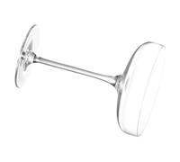 AUTSUPPL Creative Transparent Glass Cocktail Goblet Reusable Food Grade Red Wine Flute for Home Bar Dining