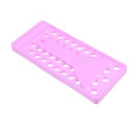 AUTSUPPL Diy Lip Balm Filling Tray 50 Holes Pp Mold Set with Spatula 5g Lipstick Containers for Cosmetic Crafting and Personal Lip Care Kit