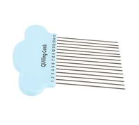 AUTSUPPL DIY Quilling Tool Paper Rolling Comb Tool for Quilling Beginners Compact Handmade Plastic Cute and Fun Cartoon Design and Craft Random Color