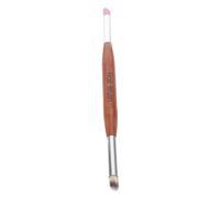 AUTSUPPL Double Ended Nail Art Cleanup Brush for Gel Nails for Diy Art and Cuticle Mistake Correction