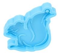 AUTSUPPL Epoxy Silicone DIY Mold Silicone Casting Mold Blue Flexible Easy to Clean Delicate Vivid for DIY Keychain Making Arts and Crafts