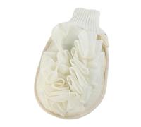 AUTSUPPL Exfoliating Shower Glove Made of Flax for Bathing, Versatile Double-sided Bath Gloves That Effectively Remove Dead Skin, for Bathroom and Exfoliating Treatments