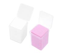 AUTSUPPL Eyelash Glue Wiping Cotton Pads 200 Sheets Per Box 2 Boxes Professional Glue Cleaning Cloths and Precision Wiping