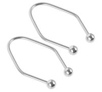 AUTSUPPL Face Maker for Natural Smile Enhancement 2pcs for Cheeks Stainless Steel with Effective Formation and Convenient Portability