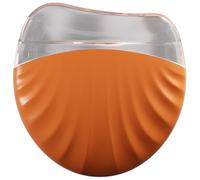 AUTSUPPL Face Scraper Face Massage Scraping Board Multi-functional Design Comfortable Silicone Material Unique Stylish Orange Tool for Home Use Skincare Routine