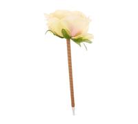 AUTSUPPL Fake Flower Bouquet Ballpoint Pen Set for Mom Mother's Day Ergonomic Handle Delicate Rose Yellow