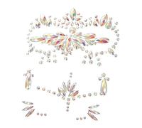 AUTSUPPL Glow-in-the-dark Face Gems Stickers Face Decals Stickers Gems Safe Fun for Boys and Girls Adults
