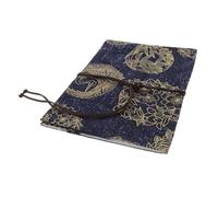 AUTSUPPL Handmade Cloth Book Sleeve Adjustable Book Cover Protector Anti-wear Fabric Protector for Reading Privacy and Edge Protection
