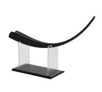 AUTSUPPL Large Eyelash Salon Training Teaching Model in Black Vinyl and Acrylic Material, Easy to Maintain False Eyelash Prop for Beauty Businesses and Salon Shop Use