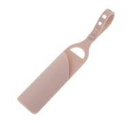 AUTSUPPL Lipstick Holder Keychain Mini Silicone Lipstick Pouch for Women Portable Convenient Organizer for Outdoor Use Cute Design Khaki