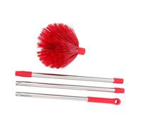 AUTSUPPL Long Duster for High Ceilings with Stainless Steel Handle, Versatile Cleaning Brush for Roofs, Ceiling Fans, and Outdoor Cobweb Removal, for Home Use and Spider Web Cleaning