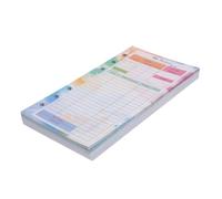 AUTSUPPL Loose-leaf Sheets Budget Binder Refill with Monthly Weekly Expense Tracking Pages Portable Notebook for Home Office School Financial Planning