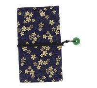 AUTSUPPL Makeup Brush Storage Bag Delicate Printed Design Large Capacity for Cosmetic Storage Case for Outdoor Use Keeping Your Makeup Brush Pouch Organized