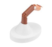 AUTSUPPL Manicure Practice Fake Finger Set with Base White Training Finger Models for Nail Art Practice Essential Manicure Supply for Professionals and Beginners