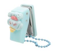 AUTSUPPL Manual Single Hole Puncher Paper Punch Tool for DIY Crafts Scrapbook Photo Album Office School Use Portable Cartoon Elephant Design