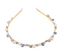 AUTSUPPL Mermaid Crown for Girls Pearl Tiara Beach Crown Head Jewellery for Women Elegant Stylish Headband