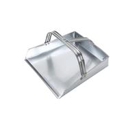 AUTSUPPL Mini Dustpan Household Dust Pan Tabletop Cleaning Tool Silver Compact Garbage Collector for Kitchen and Home Use Easy Pour Design Practical