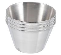 AUTSUPPL Multi-Function 4pc Stainless Steel Cups Large Pint Drink Cup Heat Resistant for Outdoor Activities