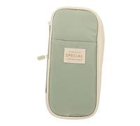 AUTSUPPL Multi-Layer Pencil Case for Women Cute Macaron Color Design Capacity Organizer for Stationery and Makeup and Easy to Clean for Students and Artists